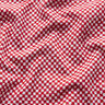 GOTS Jersey de algodão Xadrez Mini | TCC x LOOKS by Wolfgang Joop – vermelho/branco,  thumbnail number 3