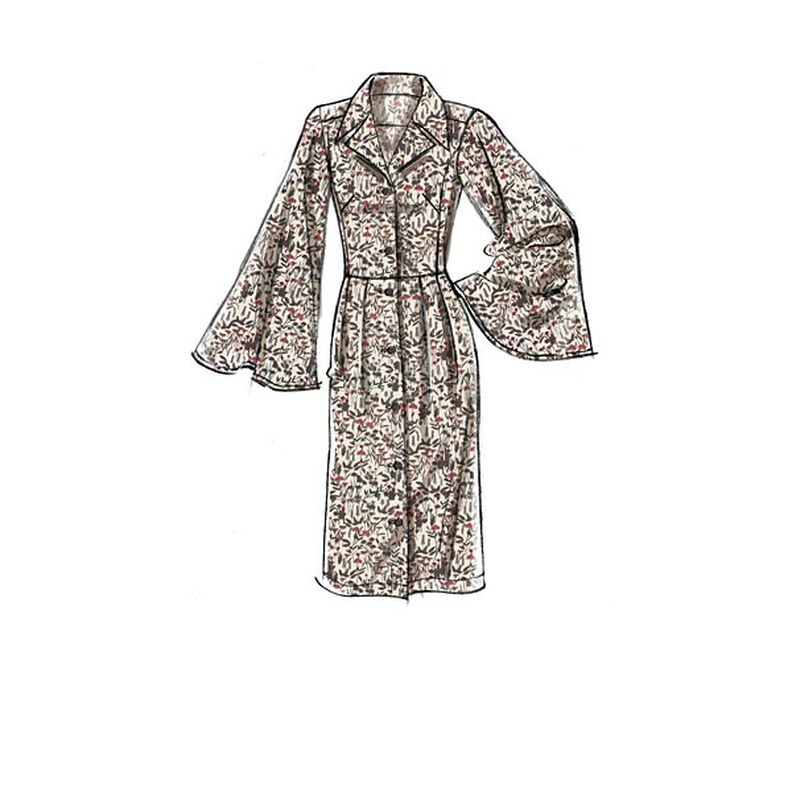 Vestido, Vogue 9345 | 32 - 40,  image number 6