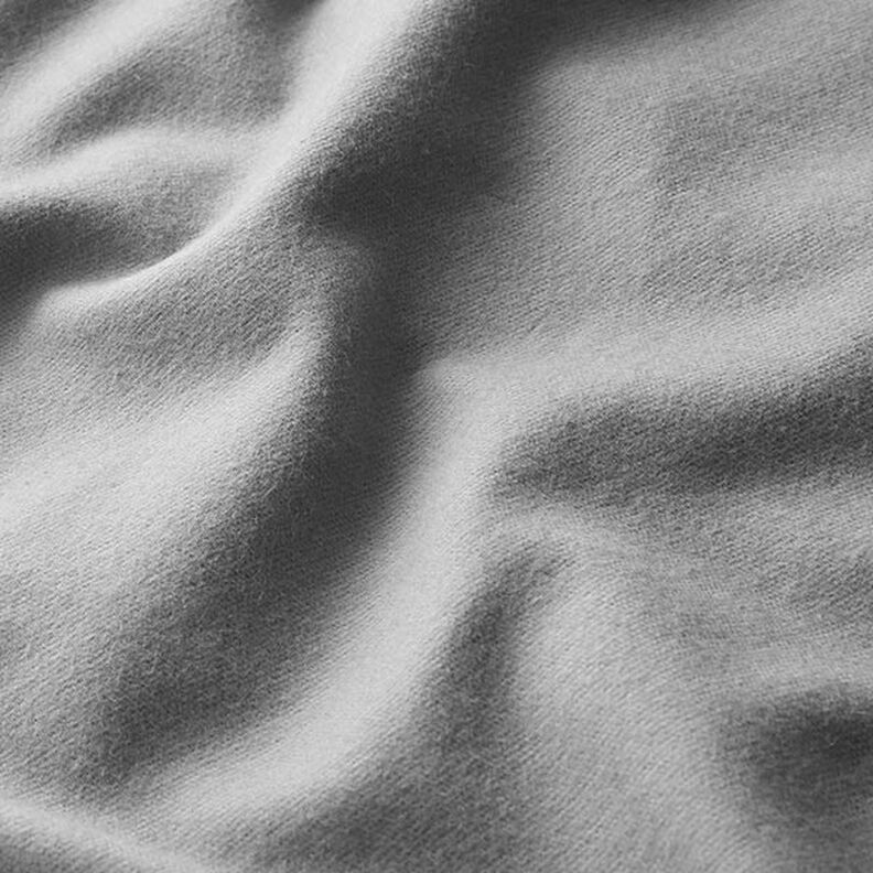 Flanela de algodão Liso – cinzento claro,  image number 3