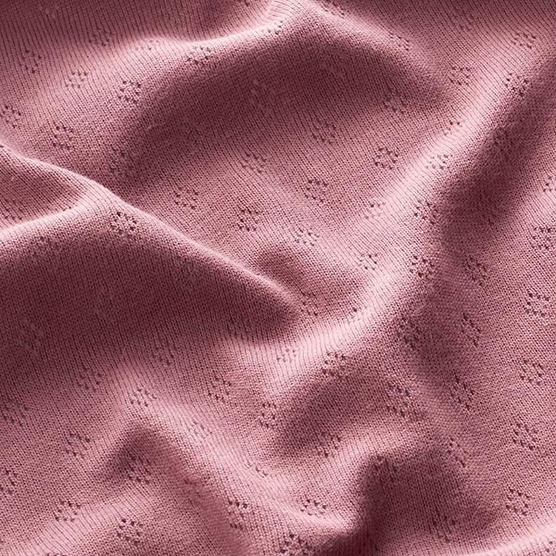 Jersey malha fina com padrão perfurado – púrpura média,  image number 2