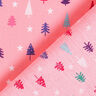 Tecido de algodão Popelina Pinheiros mini – pink/branco,  thumbnail number 4
