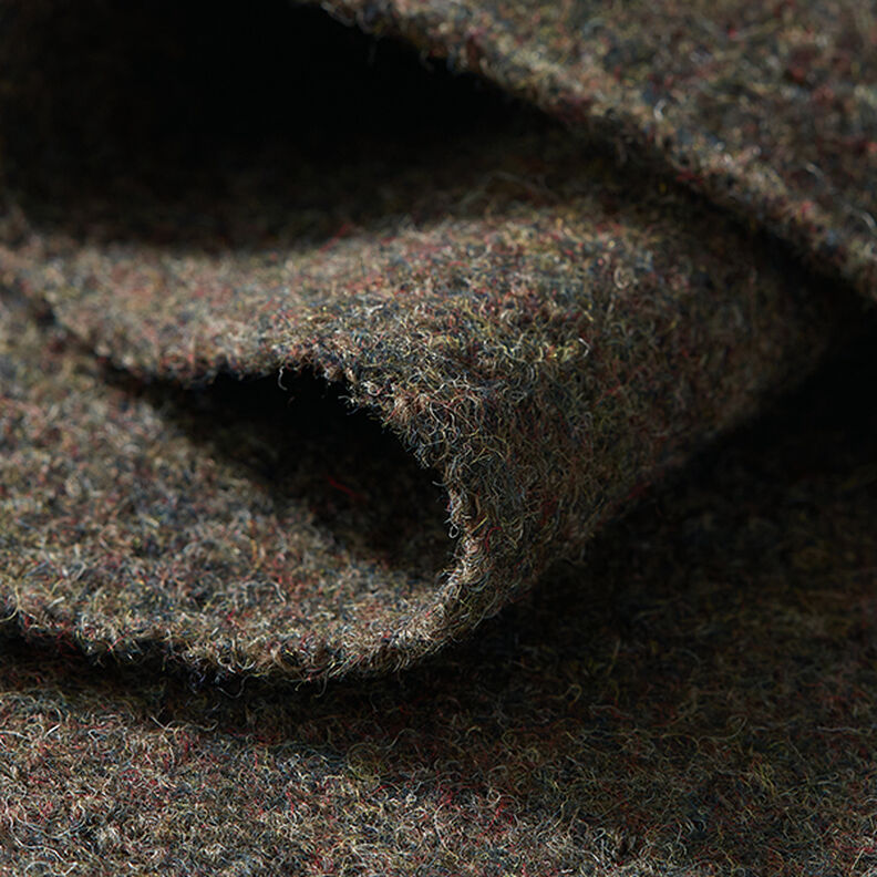 Lã grossa pisoada – oliva escura,  image number 4