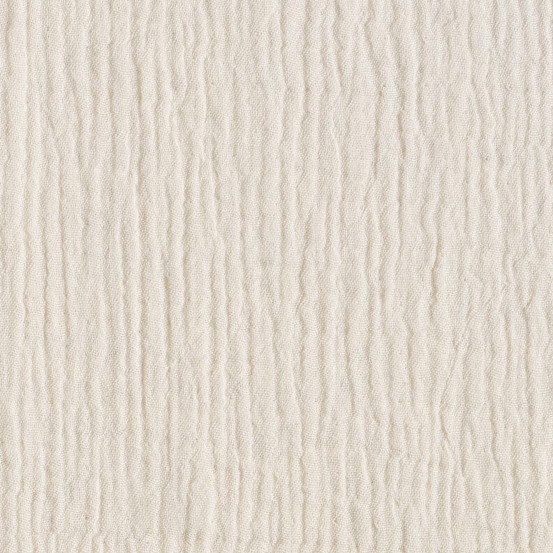 Musselina/ Tecido plissado duplo Mix de linho Uni  &ndash; natural,  image number 5