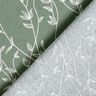 Popelina de algodão Gavinha folhas – verde amarelado,  thumbnail number 4