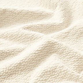 Tecido para estofos pelo macio – branco sujo, 