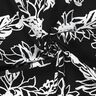 Mix de linho e viscose Girassóis abstratos – preto/branco,  thumbnail number 3