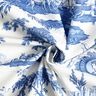 Tecido para decoração Lona Antigo 280 cm – azul real/branco,  thumbnail number 3