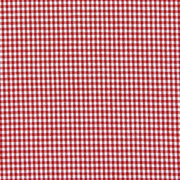 Tecido de algodão Vichy - 0,2 cm – cor de malagueta,  image number 1