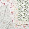 Jersey de algodão Corações de aguarela Impressão Digital – marfim/cinza claro,  thumbnail number 5