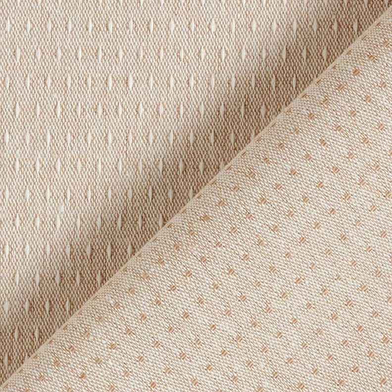 Tecido para decoração Jacquard reciclado – beige,  image number 3