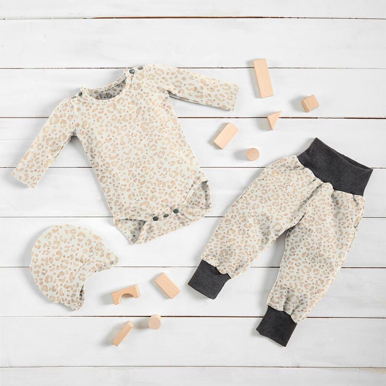 Jersey canelado Padr&atilde;o Leo delicado Impress&atilde;o Digital &ndash; branco,  image number 5