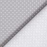 Popelina de algodão pintas pequenas – cinzento/branco,  thumbnail number 6