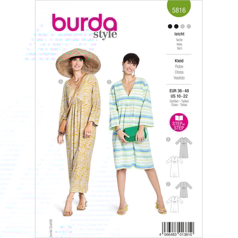 Vestir | Burda 5816 | 36-48,  image number 1