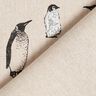 Tecido para decoração Meio linho Panamá Pinguins – natural,  thumbnail number 6