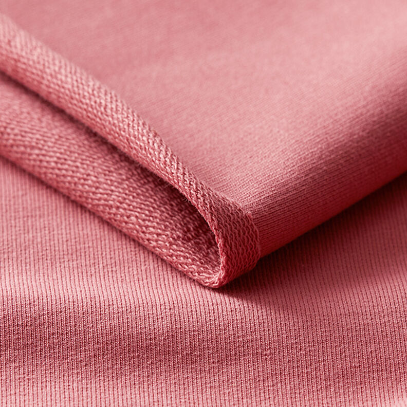 French Terry pesado – rosa-velho escuro,  image number 4
