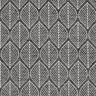 Tecido para decoração Jacquard Folhas – antracite,  thumbnail number 1