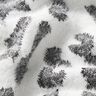Malha jacquard Padrão leopardo abstrato – branco,  thumbnail number 2