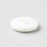 Botão redondo de 2 furos [Ø 11 mm] – branco,  thumbnail number 3