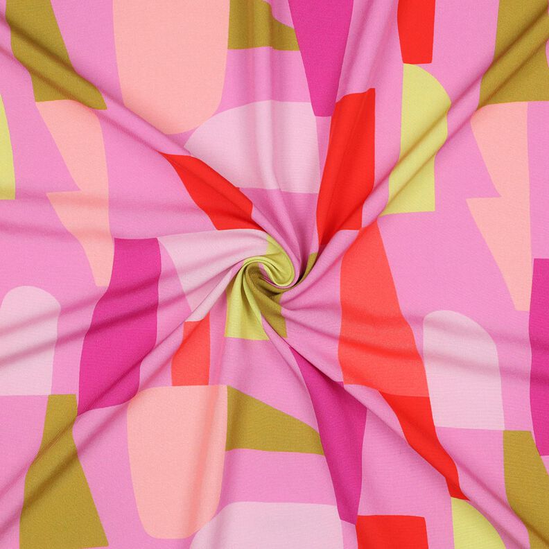 Tecido de viscose LENZING™ ECOVERO™ Shape Shifter | Nerida Hansen – púrpura média/vermelho-fogo,  image number 3