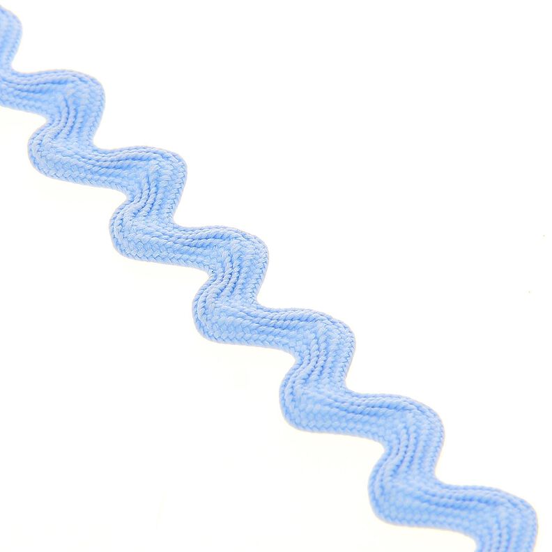 Cordão serrilhado [12 mm] – azul bebé,  image number 1