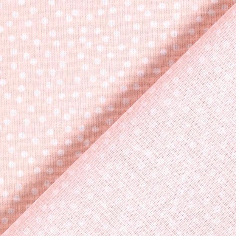 Tecido de algodão Cretone Pintas irregulares – rosé,  image number 5