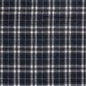 Tecido acolchoado axadrezado – azul-noite/pedra cinzento,  thumbnail number 1