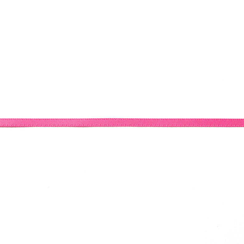 Fita de cetim [3 mm] – rosa intenso,  image number 1