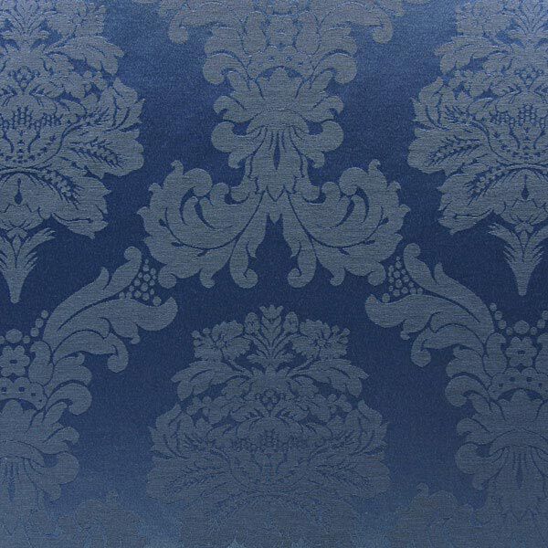 Tecido para decoração Jacquard Damasco 280 cm – azul real,  image number 1
