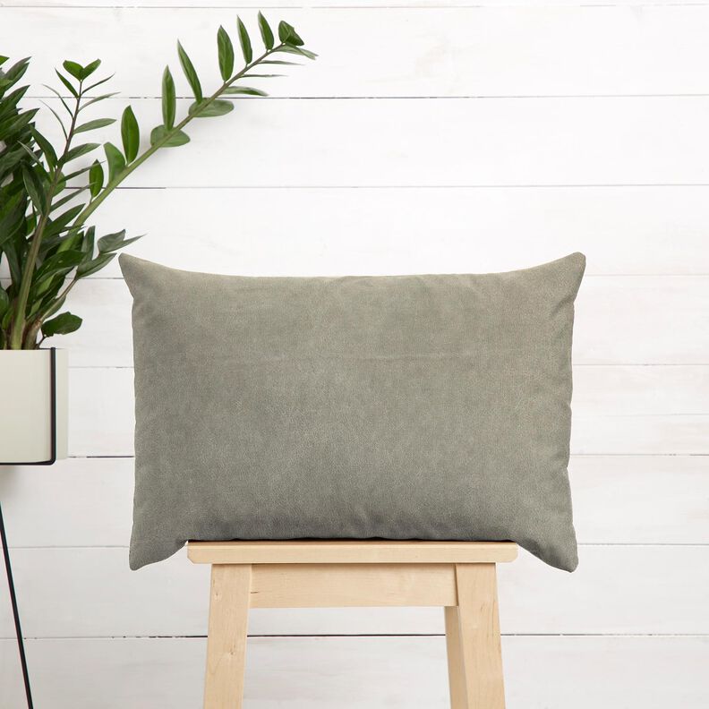 Tecido para estofos Look de veludo – taupe claro,  image number 7