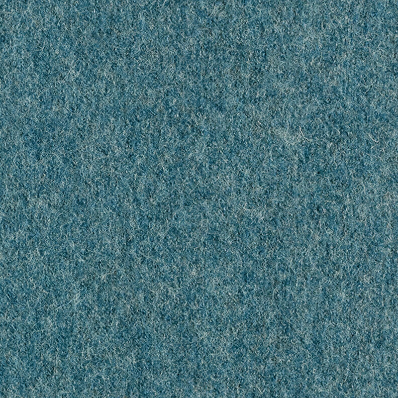 Lã grossa pisoada Melange – azul petróleo claro,  image number 5