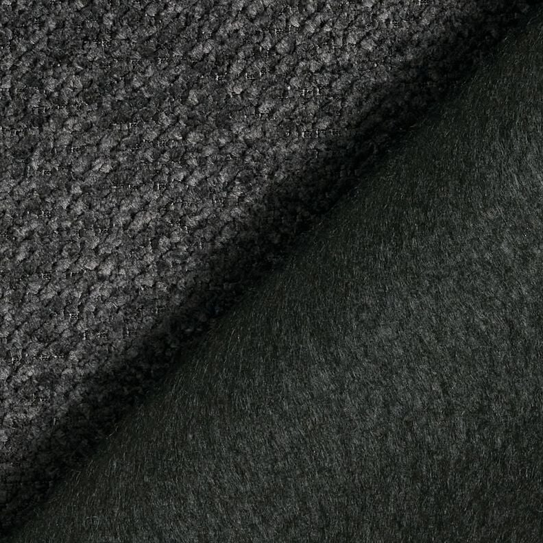 Tecido para estofos pelo macio – antracite,  image number 3