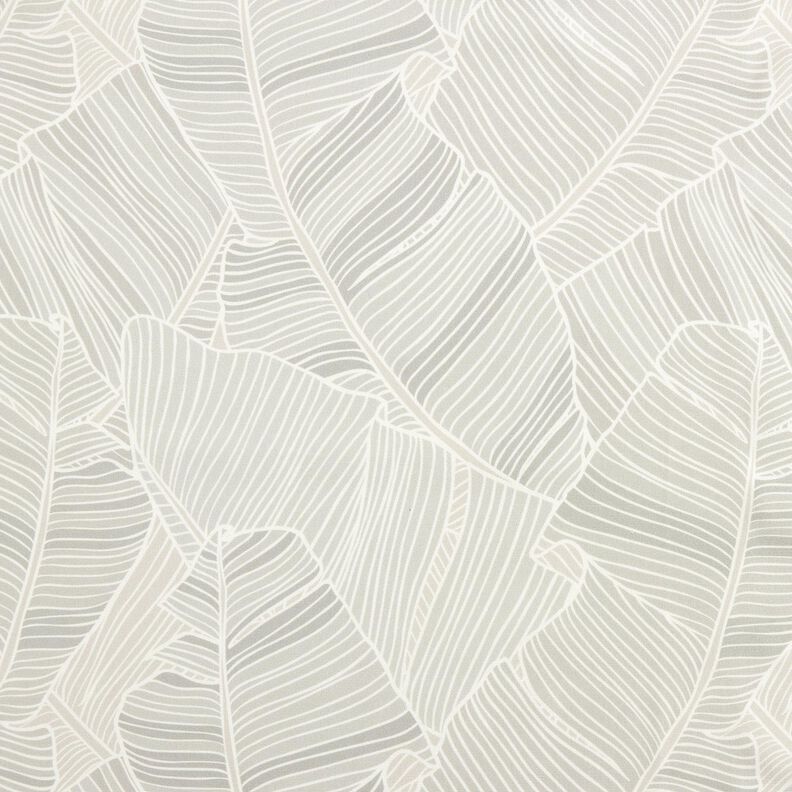 Tecido para exteriores Lona Linhas de folha – cinzento-prateado,  image number 1