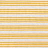 Jersey de viscose Riscas brilhantes irregulares – branco sujo/amarelo-sol,  thumbnail number 1