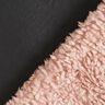 Imitação de pele com pelo artificial no reverso Liso – preto/rosa-velho claro,  thumbnail number 1