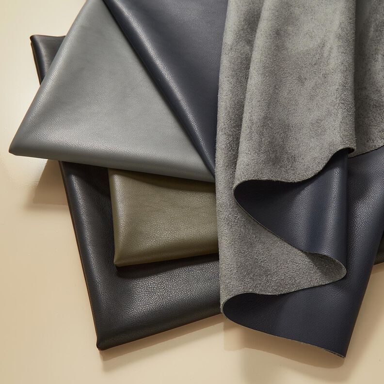 Pele sintética com reverso em veludo  – anémona,  image number 6