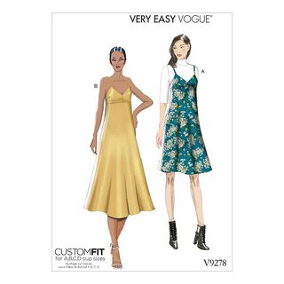 Vestido, Very Easy Vogue9278 | 40 - 48, 