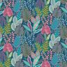 Tecido para decoração Meio linho Panamá Botânica – azul-marinho,  thumbnail number 1