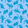 French Terry Sweat de verão Dinossauros | PETIT CITRON – azul claro,  thumbnail number 1