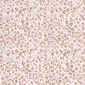 Musselina/ Tecido plissado duplo Aguarela Leo Impress&atilde;o Digital &ndash; marfim, 