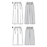Calças | Culotte, Burda 6436 | 34 - 44,  thumbnail number 4