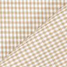Tecido de algodão Vichy - 0,2 cm – castanho claro,  thumbnail number 3