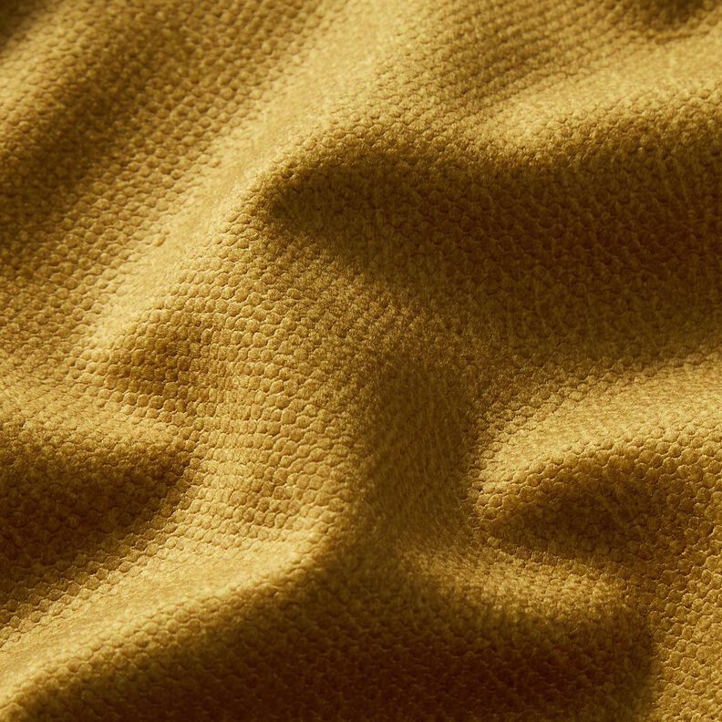 Tecido para estofos Look de veludo – mostarda,  image number 2