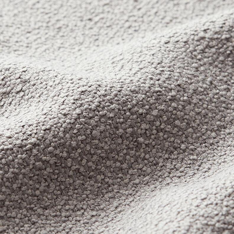 Tecido para estofos Bouclé fino – cinzento-prateado,  image number 2
