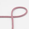Cordão de algodão Lurex [Ø 5 mm] – rosa-velho escuro,  thumbnail number 1