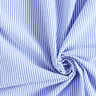 Anarruga Riscas de mistura de algodão – azul real/branco sujo,  thumbnail number 3