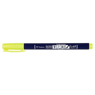 Brush Pen akwarela Fudenosuke 91 | Tombow – amarela néon, 