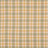 Musselina/ Tecido plissado duplo Xadrez | Poppy Fabrics – amarelo-caril/salva,  thumbnail number 1