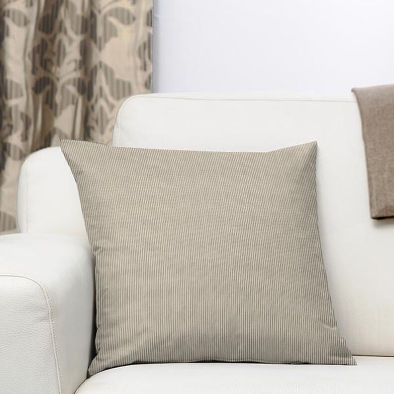 Tecido para estofos Aparência de bombazine Fjord – greige,  image number 7