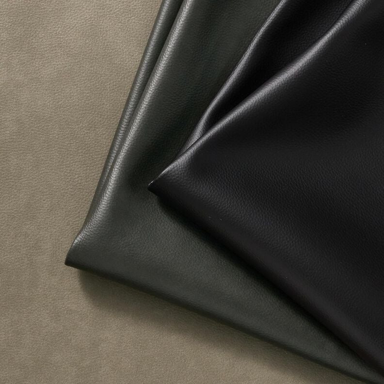 Tecido para estofos Imitação de pele estampado – preto,  image number 5
