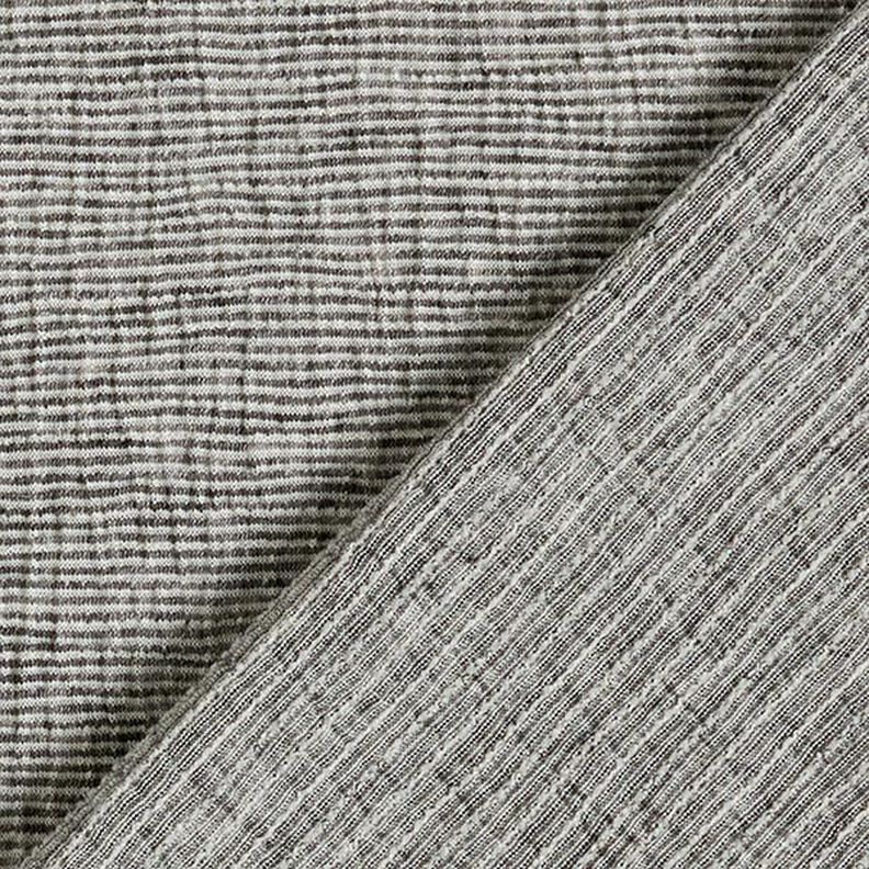 Jersey enrugado Liso – cinzento escuro/cinzento-prateado,  image number 3